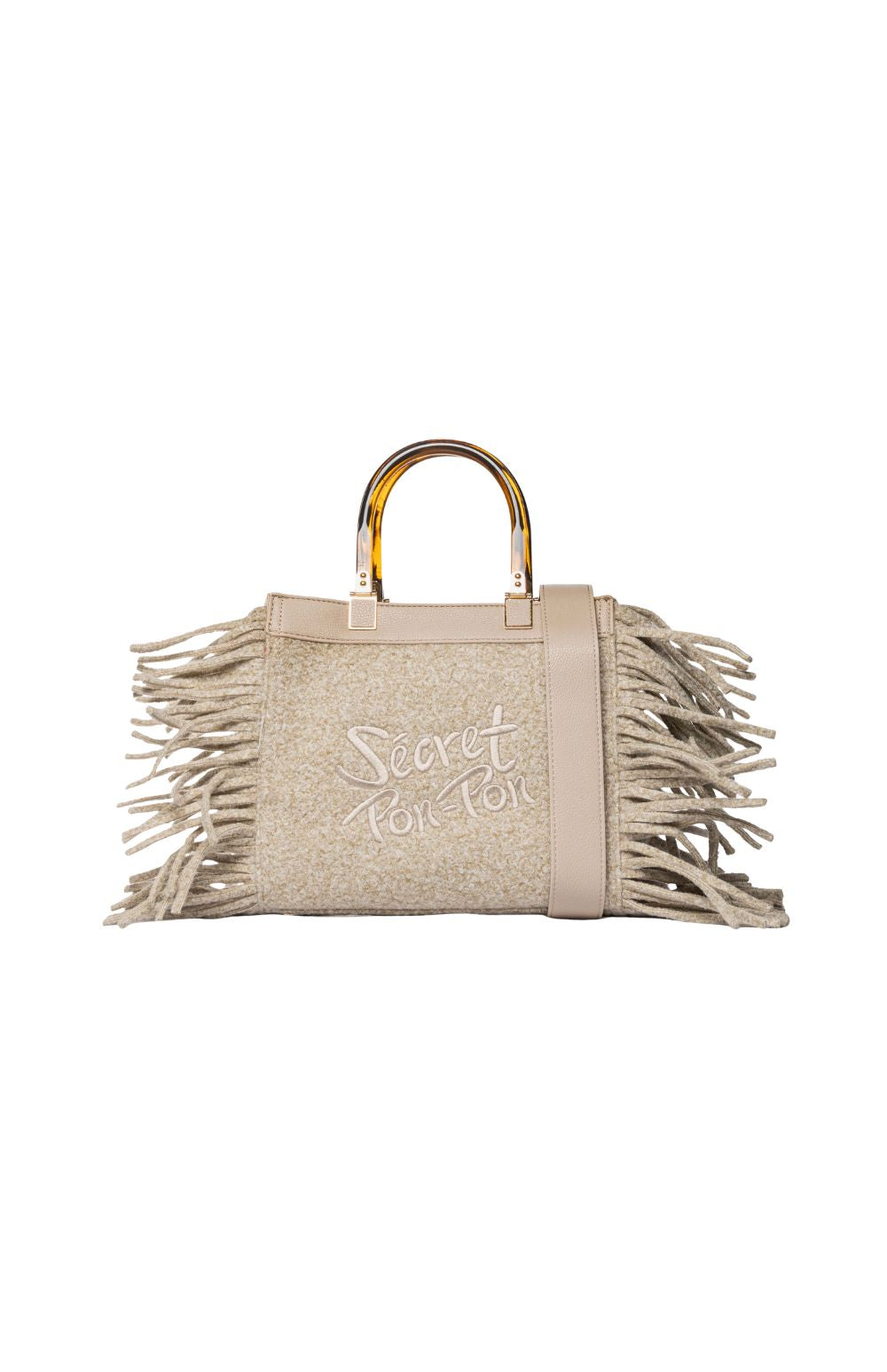JACQUELINE TOTE SMALL CREAM - Accessori - SECRET PON PON