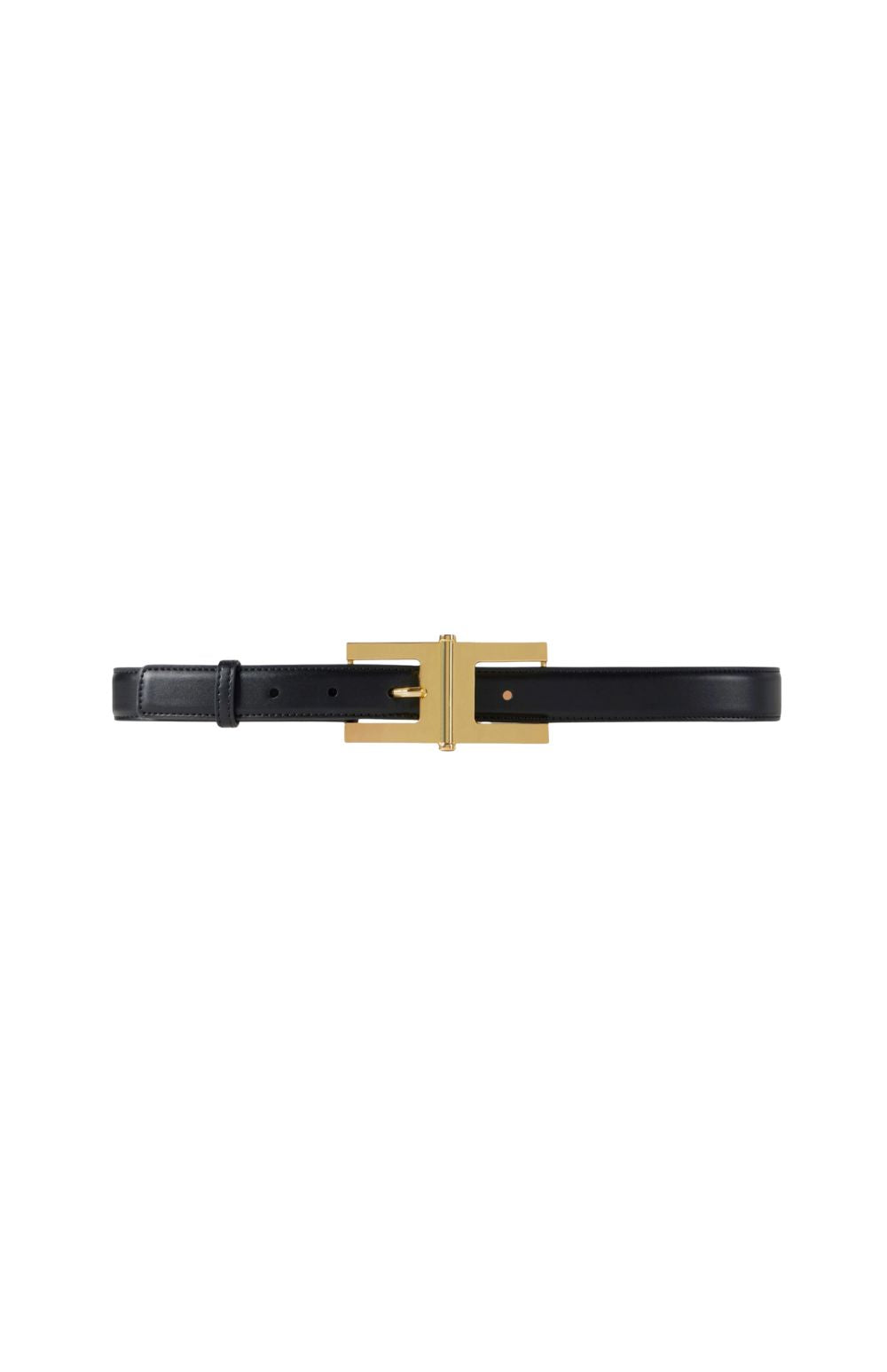 CINTURA BLACK FIBBIA LOGO - Accessori - ELISABETTA FRANCHI