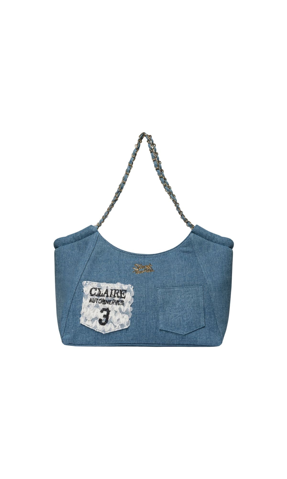TOTE POCHE DENIM - Accessori - SECRET PON PON