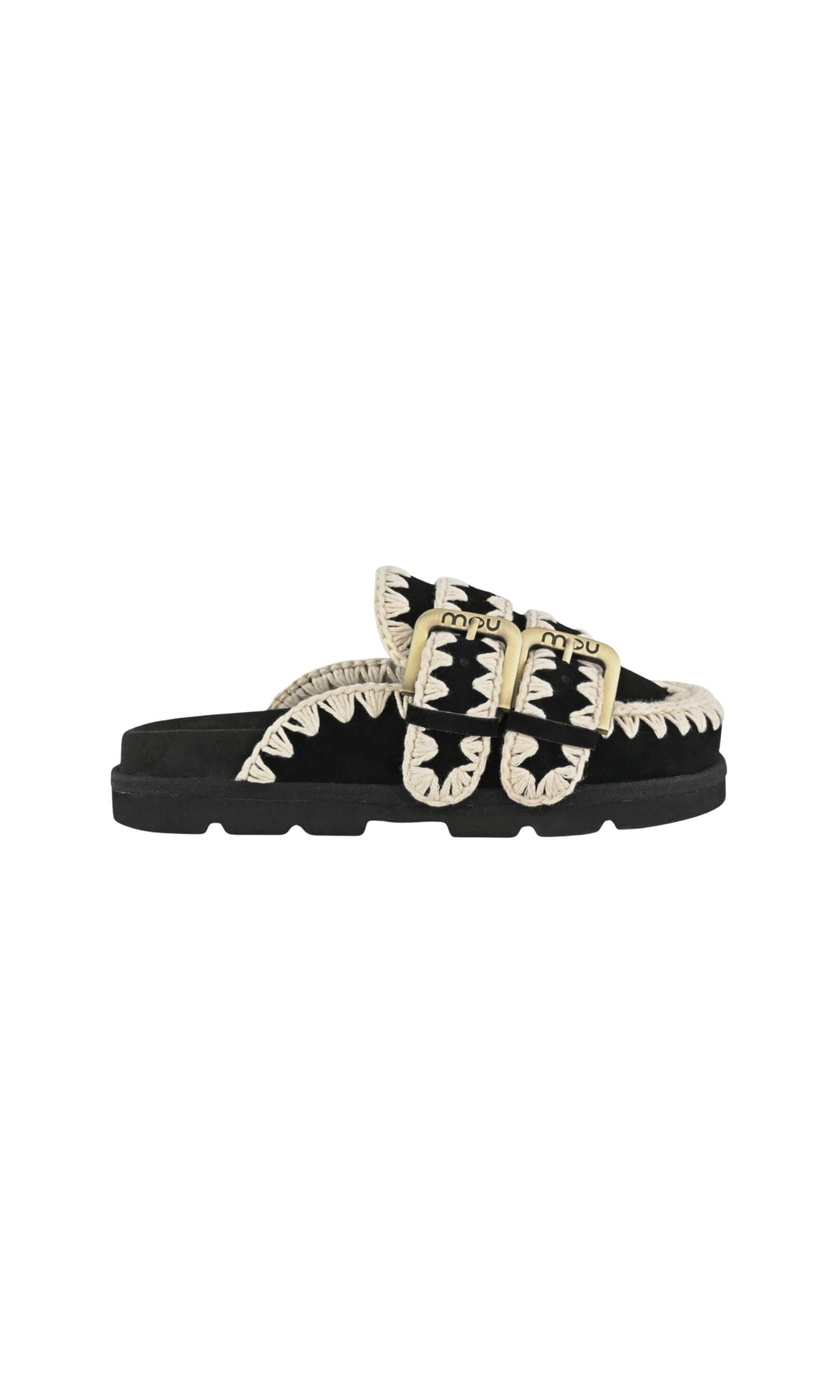 4 LOW BIO SABOT BLACK - calzature - MOU