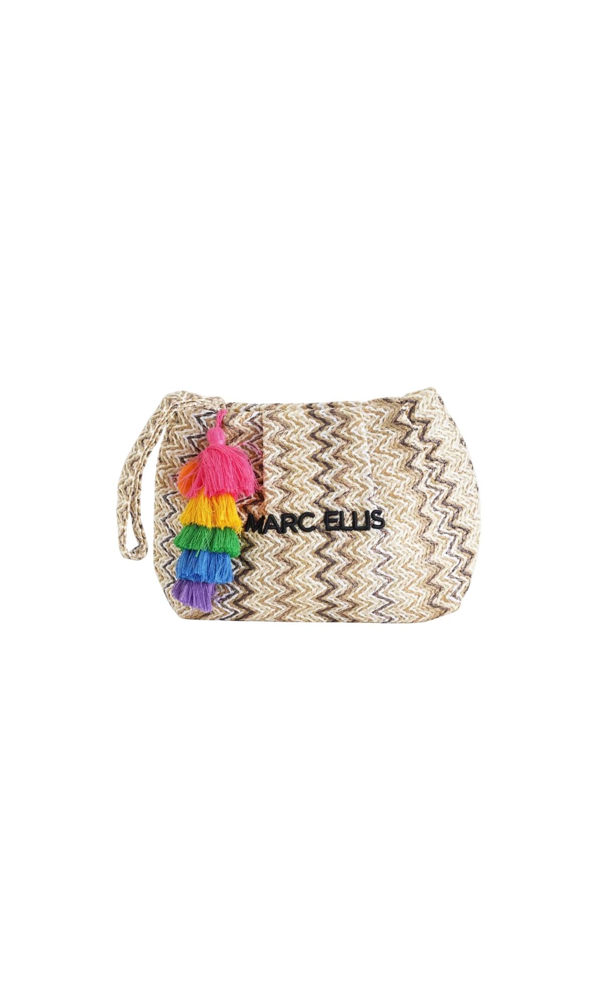 BUBY CLAIRE CLUTCH MULTI NATURAL - Accessori - MARC ELLIS