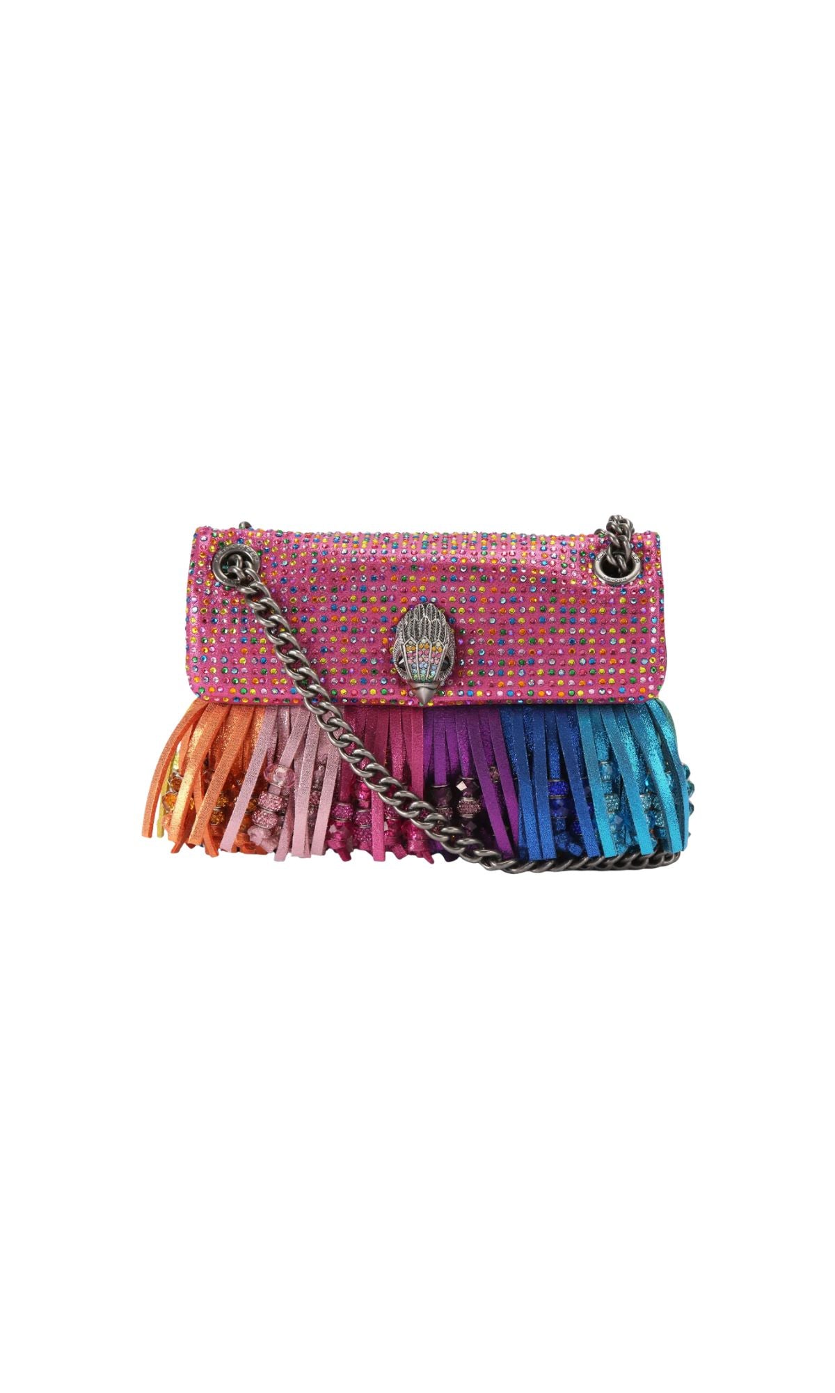 BAG MINI KENSINGTON FRINGES MULTI - Accessori - KURT GEIGER