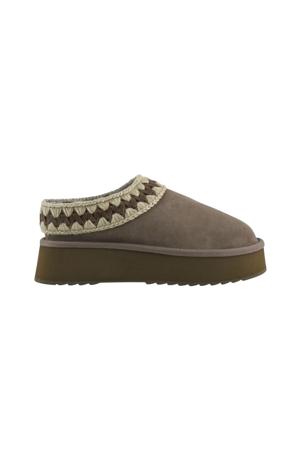 26 PLATFORM CLOG ELEPHANT GREY - calzature - MOU