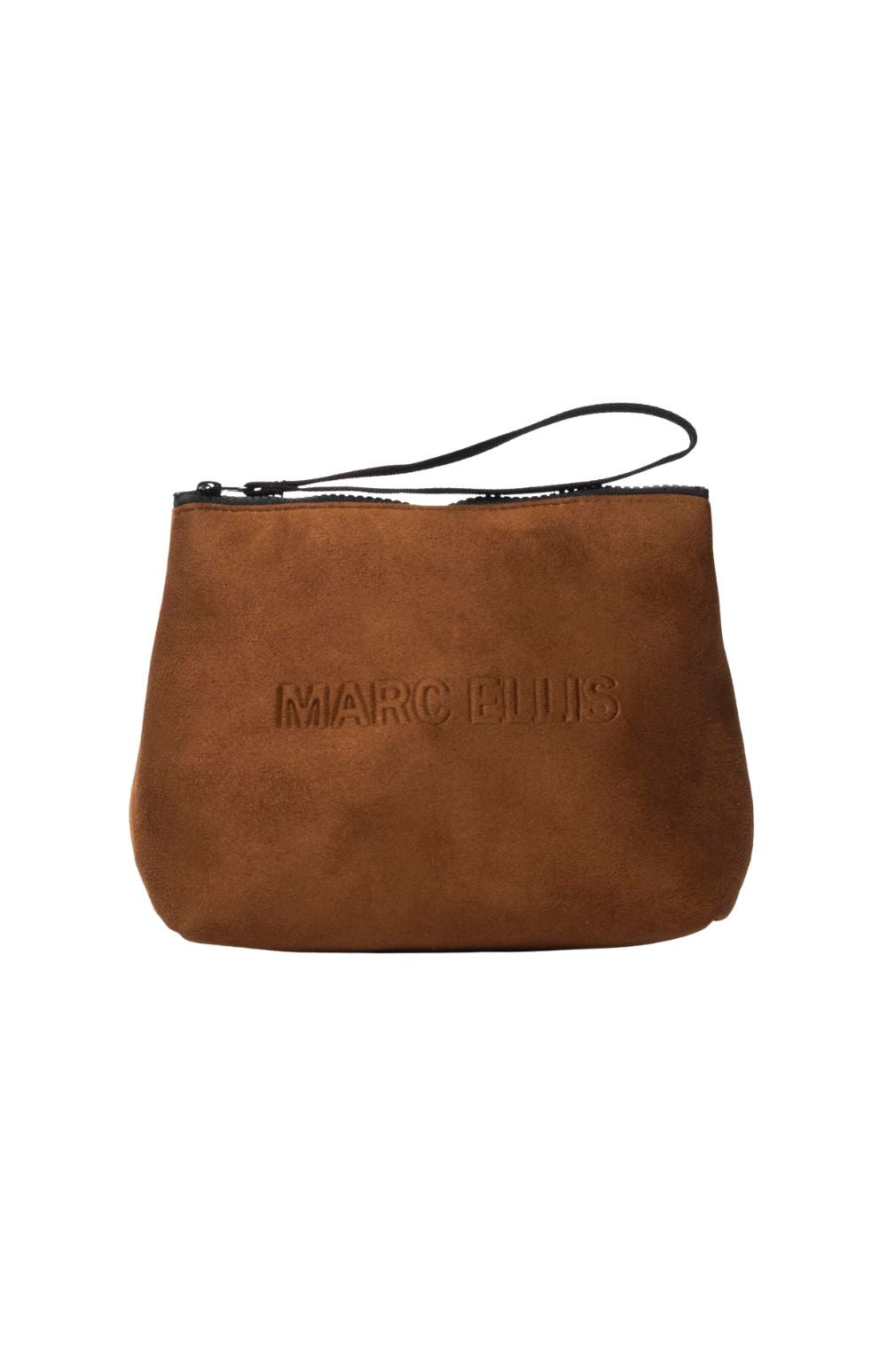 BUBY SUEDE CLUTCH CUOIO - Accessori - MARC ELLIS