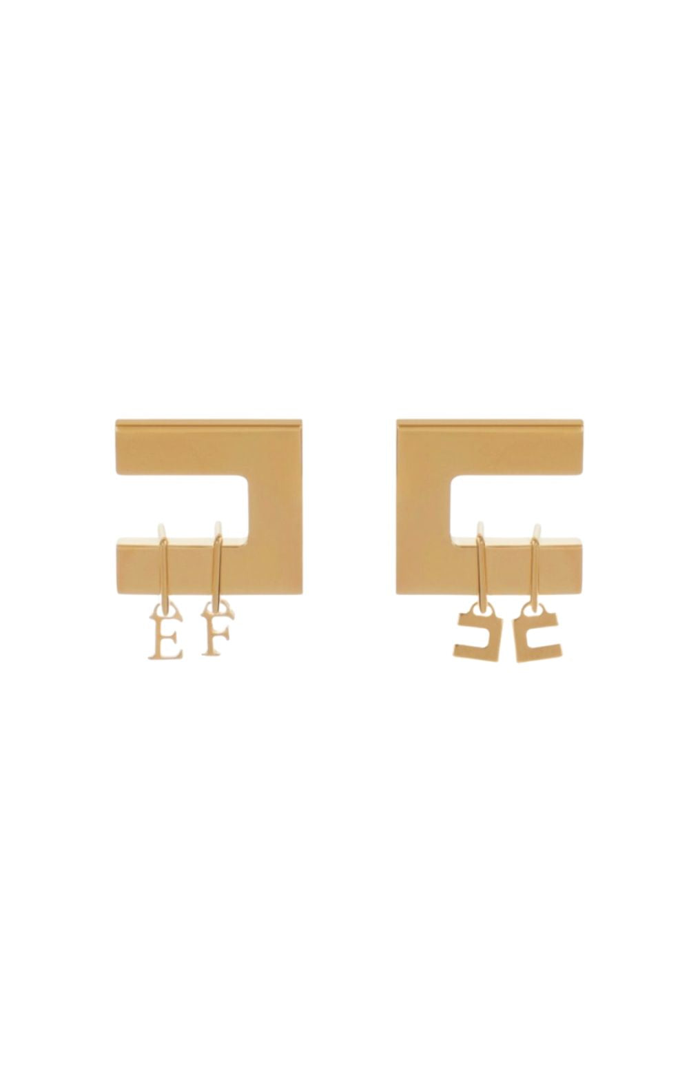 ORECCHINI CHARMS DOPPIO LOGO - Accessori - ELISABETTA FRANCHI