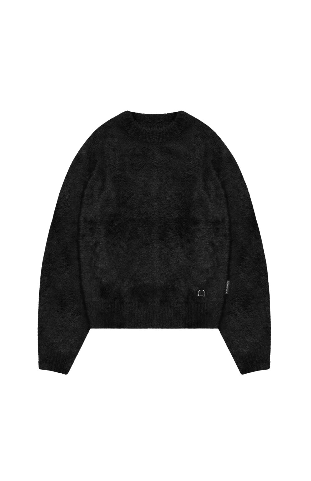 SWEATER BLACK FURRY KNIT - ABBIGLIAMENTO - RETERNITY
