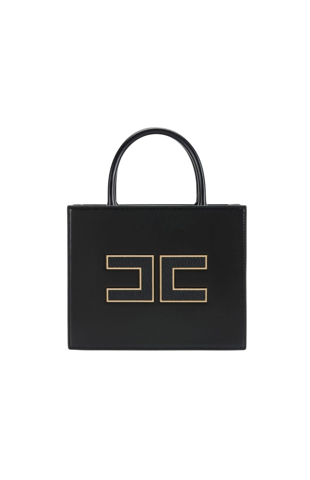 TOTE S LOGO BLACK - Accessori - ELISABETTA FRANCHI