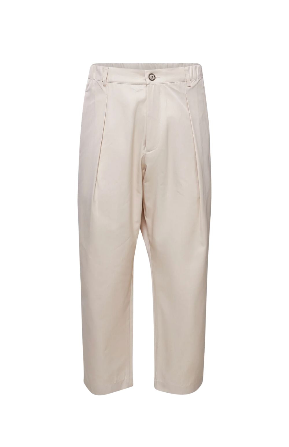 PANTALONI CON PINCES BEIGE - ABBIGLIAMENTO - RHUN