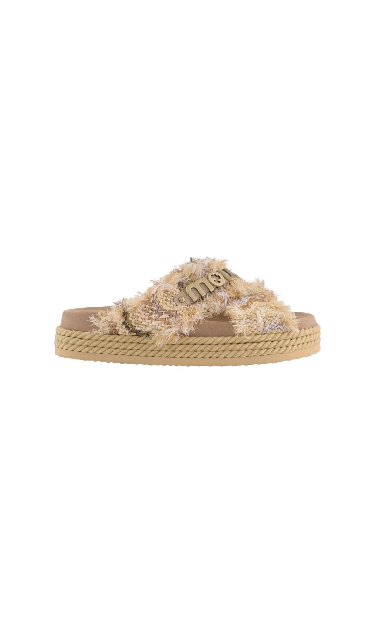 15 CRISS CROSS RAFFIA TERRA - calzature - MOU