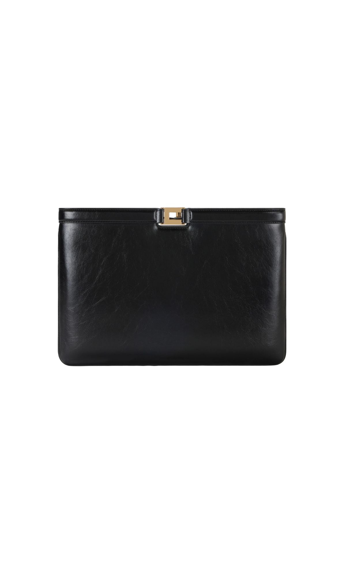 BORSA 18A A BUSTA EFFETTO NAPLAK NERO - Accessori - ELISABETTA FRANCHI