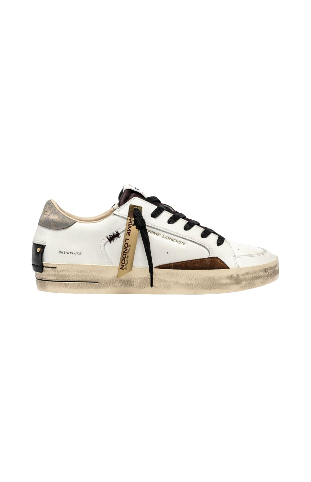 SK8 DELUXE WHITE/COLORS - calzature - CRIME LONDON