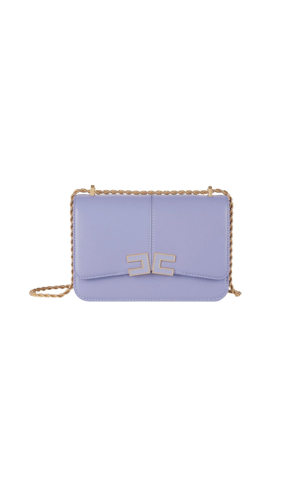 BORSA 91A TRACOLLA DETTAGLIO LOGO LILLA - Accessori - ELISABETTA FRANCHI