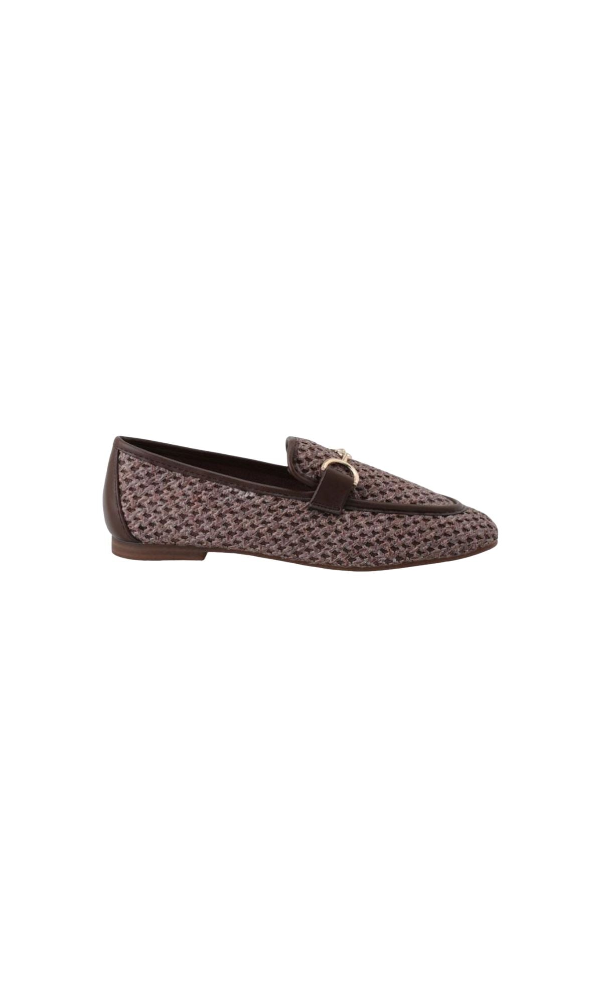MOCASSINO EX2392 1A BROWN RAFFIA - calzature - EXE
